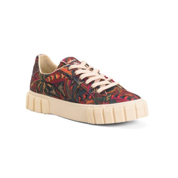 FARM RIO multi Made In Brazil Sunset Forest Flatform Sneakers